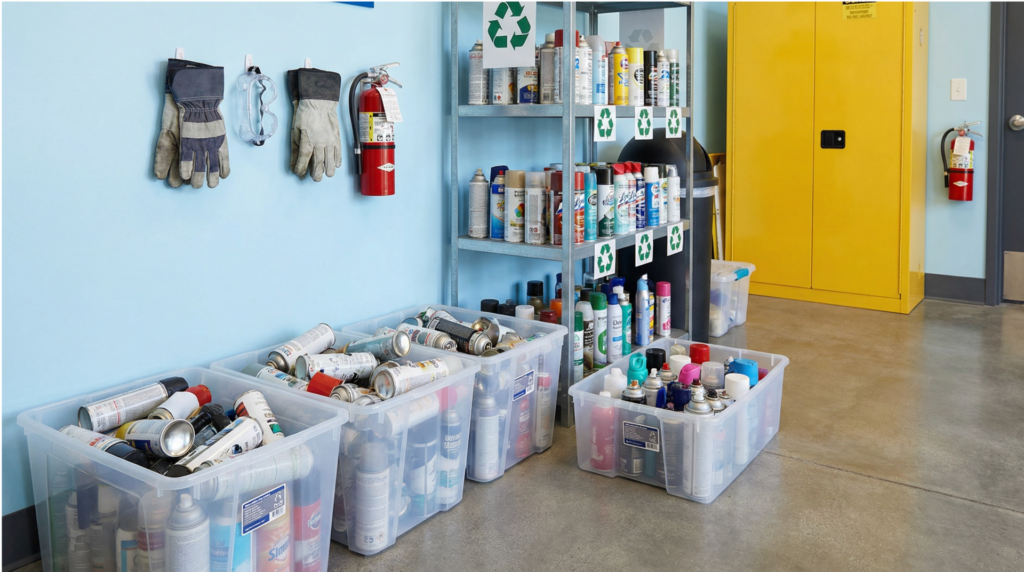 【2025年最新】スプレー缶の安全な捨て方｜穴あけは不要？中身の抜き方から処分まで解説