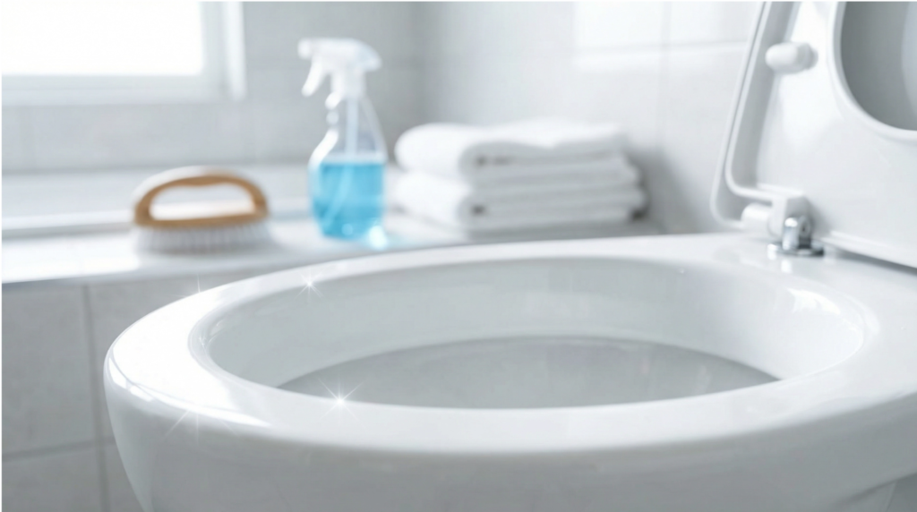 トイレの黄ばみ・尿石を溶かして落とす！最強の掃除術と「削る」裏ワザ